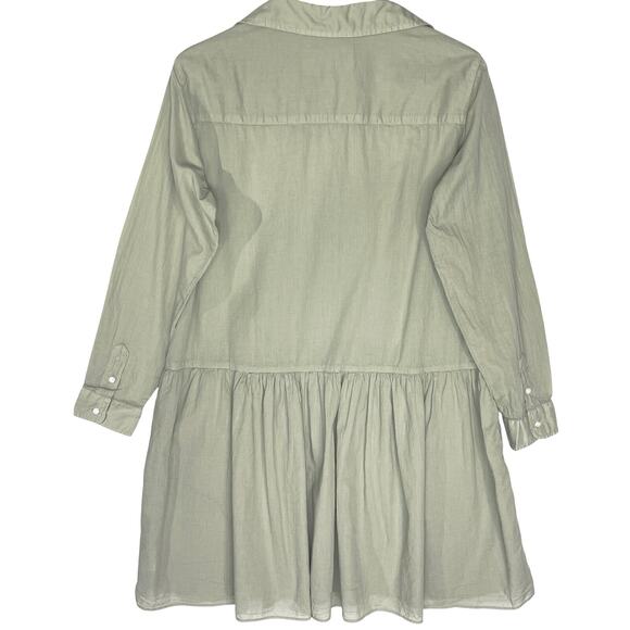 NWT FRANK & EILEEN x GRAYSON Changemaker Dress Green size 2/Small - Picture 5 of 7
